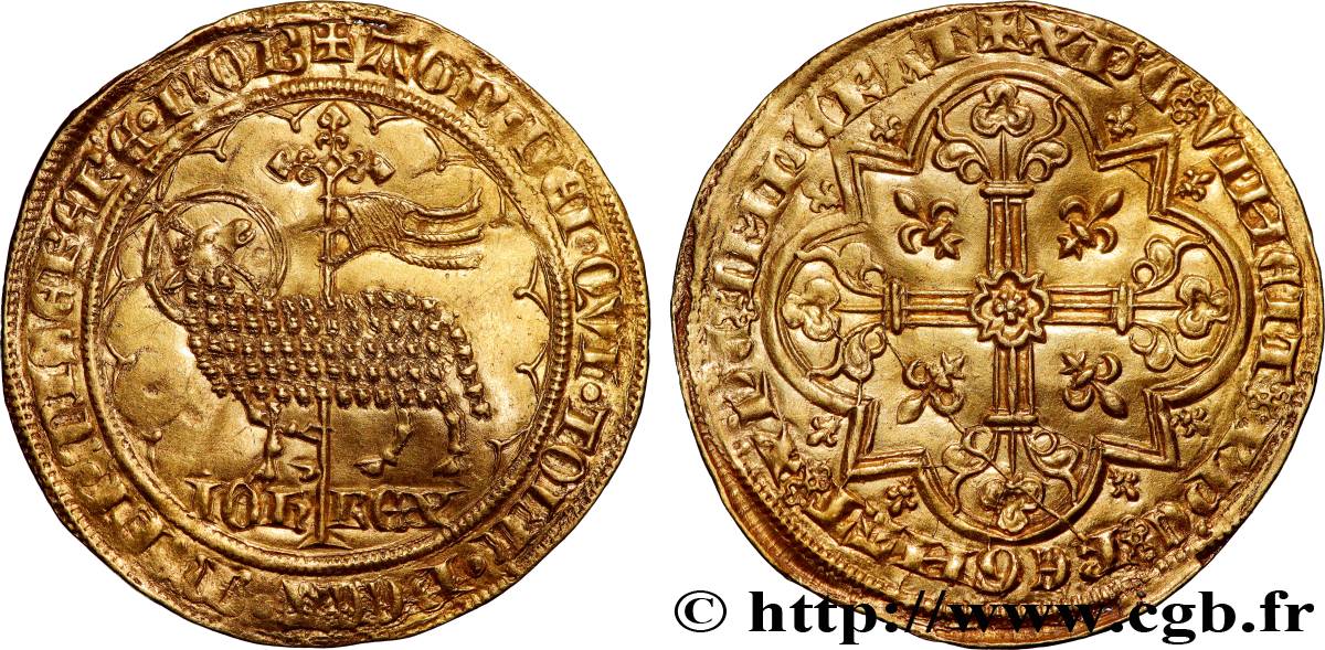 JOHN II  THE GOOD  Mouton d or n.d. s.l. AU