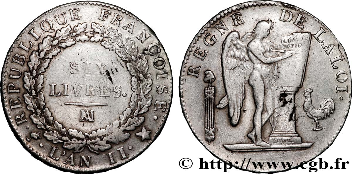 LA CONVENTION Six livres dit  au génie  s.d. Marseille TTB