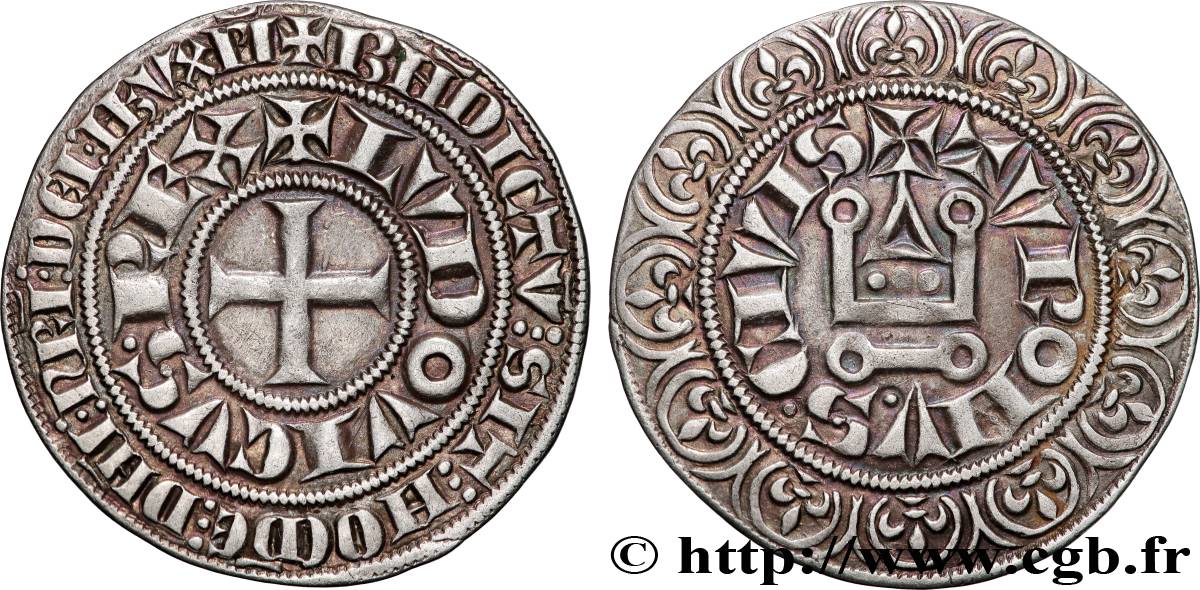 LUIS IX  SAINT LOUIS  Gros tournois après 1266  MBC