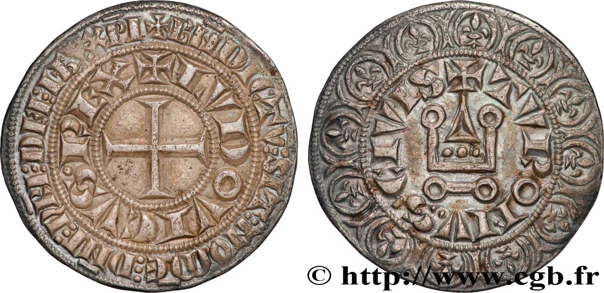 LUIGI IX  SAINT LOUIS  Gros tournois après 1266  SPL