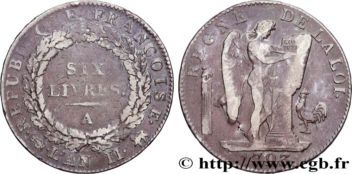 THE CONVENTION Six livres dit  au génie  1793 Paris VF
