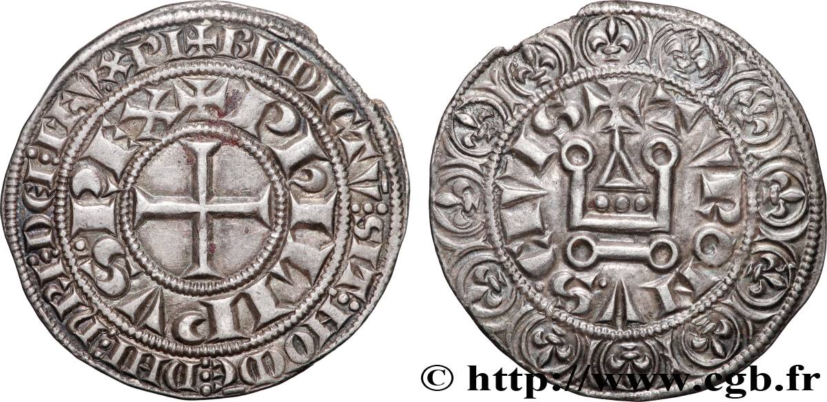 PHILIPPE III LE HARDI Gros tournois s.m.  TTB+