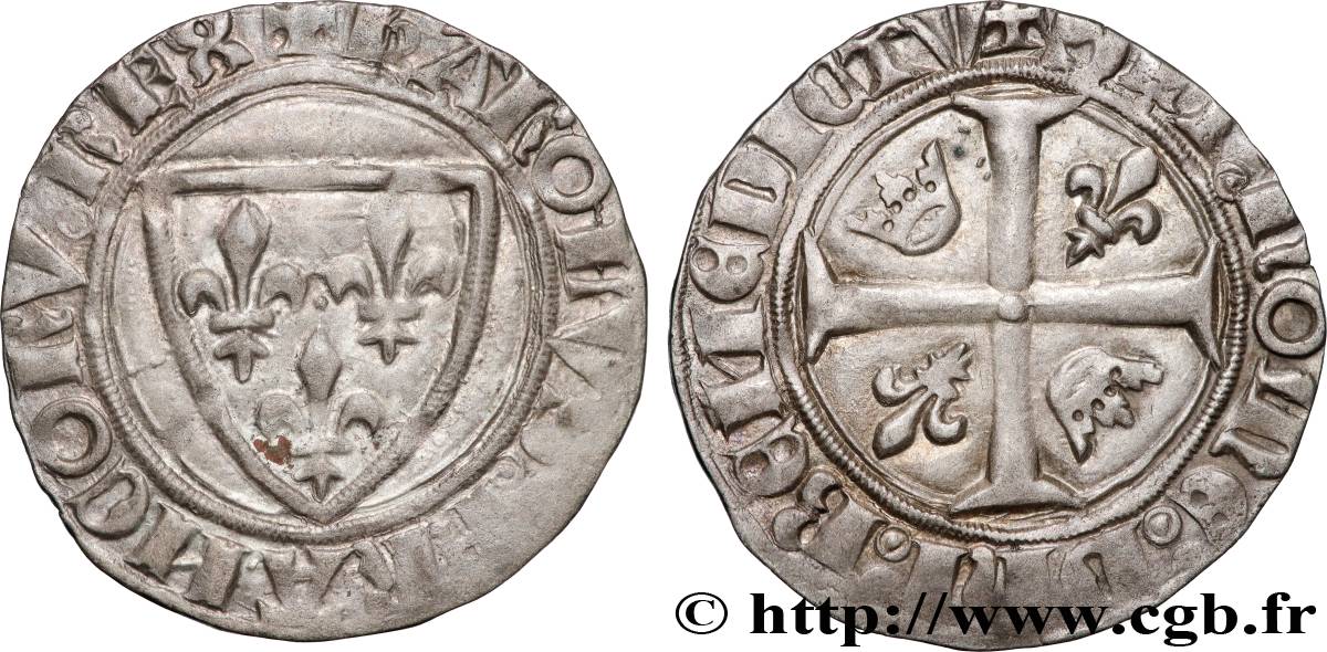 CHARLES VI LE FOU OU LE BIEN AIMÉ Blanc dit  guénar  n.d. Romans SUP