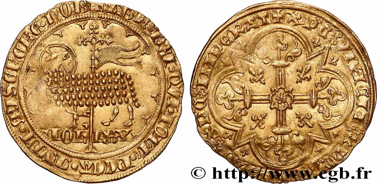 GIOVANNI II  THE GOOD  Mouton d or s.m. s.l. BB