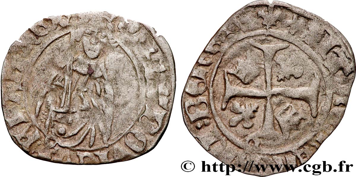 LOUIS XI LE PRUDENT Hardi n.d. La Rochelle TTB
