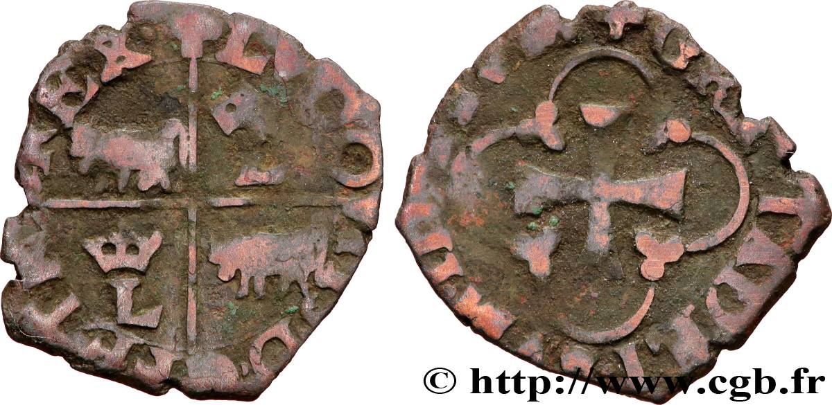 LOUIS XIII LE JUSTE Vaquette du Béarn n.d. Morlaàs TB+