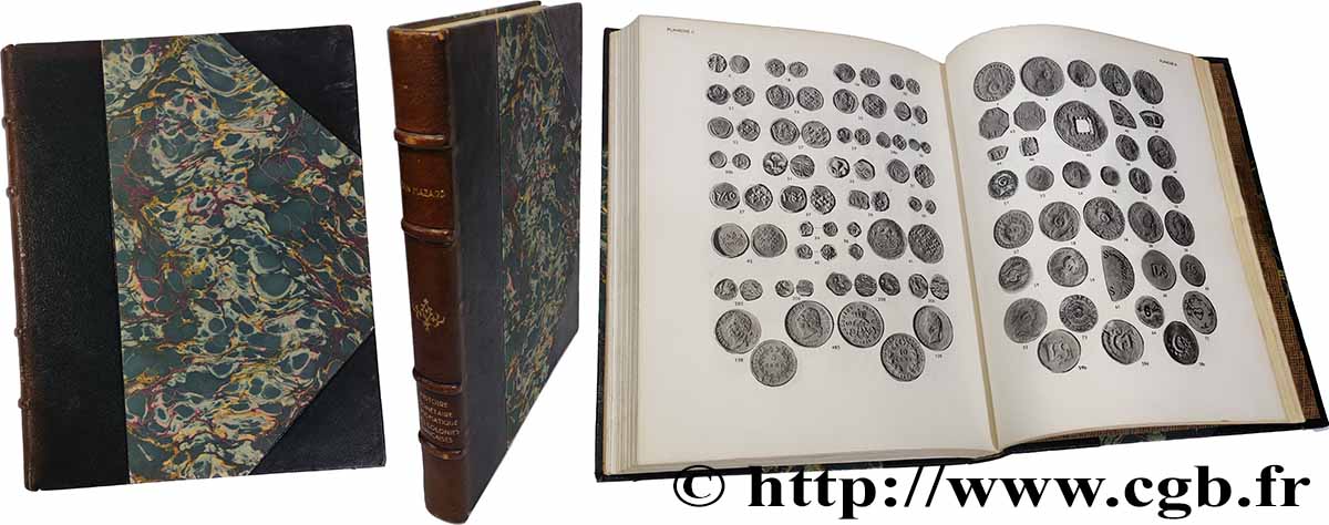 BOOKS - MEDERNS FRENCH COINS Mazard (Jean), “Histoire monétaire et numismatique des colonies et de l’Union française (1670-1952)”, Paris, 1953 n.d.  AU