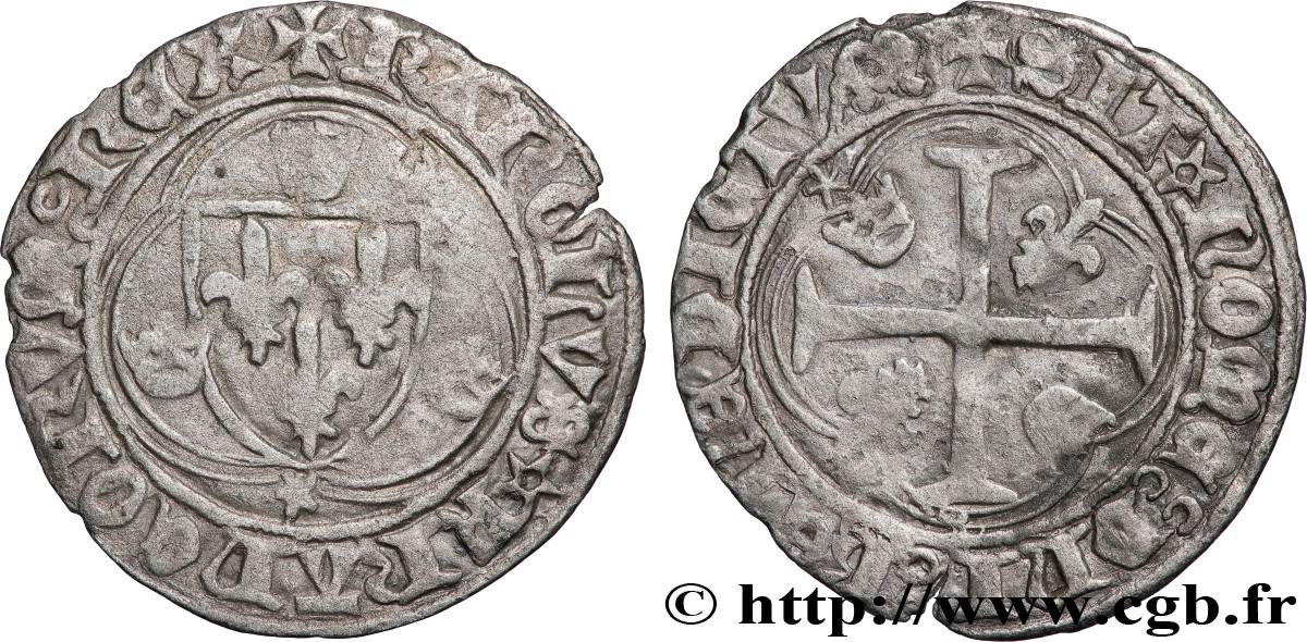 CHARLES VII LE BIEN SERVI / THE WELL-SERVED Blanc à la couronne s.m. Dijon VF