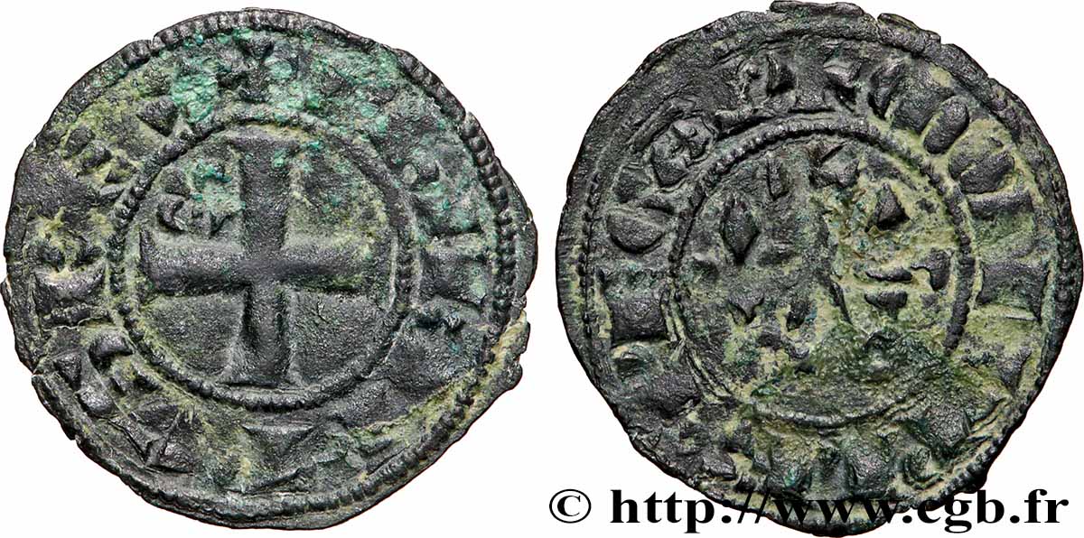 PHILIPPE IV LE BEL Double tournois n.d. s.l. TB+/TTB