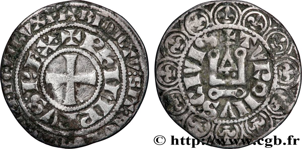 PHILIPP IV  THE FAIR  Gros tournois à l O rond s.m. s.l. fVZ