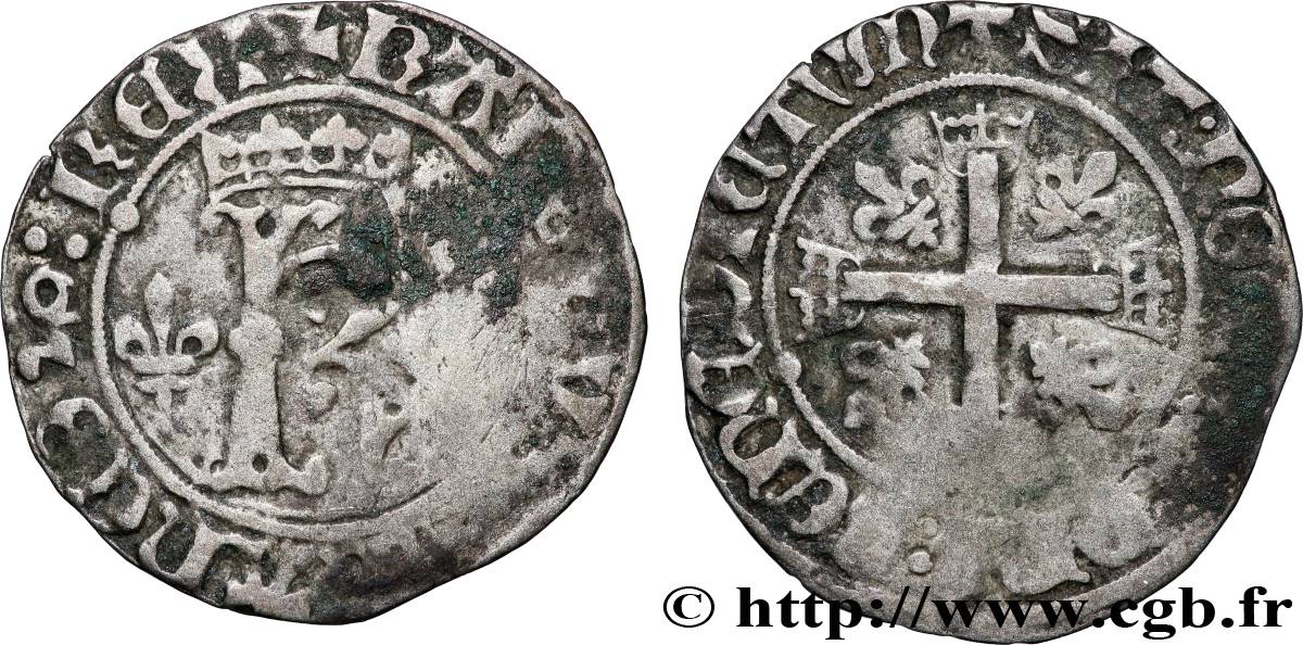 CHARLES VIII Karolus n.d. Rouen BC+