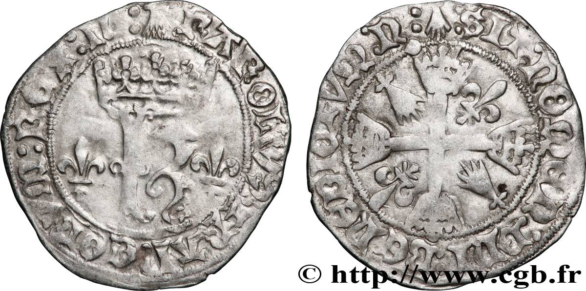 CHARLES VIII Karolus de Bretagne n.d. Nantes BC+