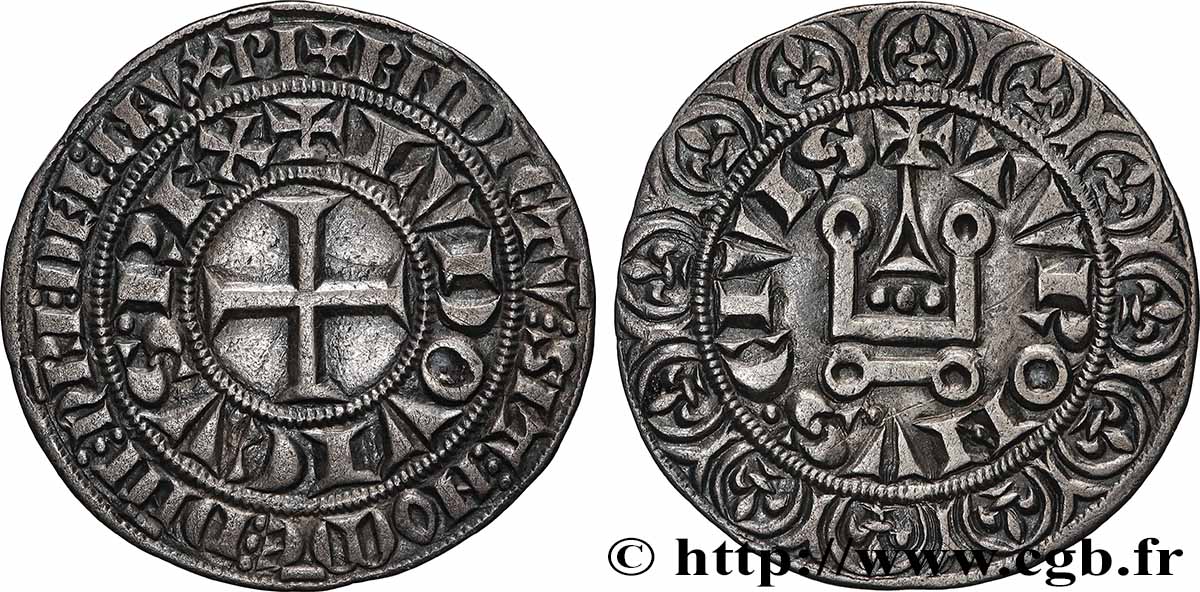 LOUIS IX DIT &nbsp;SAINT LOUIS&nbsp; Gros tournois s.m.  SUP/TTB+