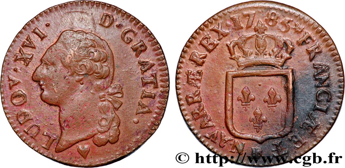 LOUIS XVI Sol dit &nbsp;à l&nbsp;écu&nbsp; 1785 Strasbourg TTB/TTB+