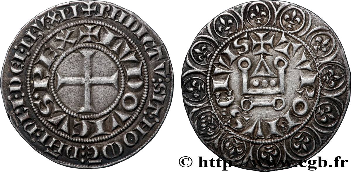 LUDWIG IX &nbsp;SAINT LOUIS&nbsp; Gros tournois s.m. s.l. VZ