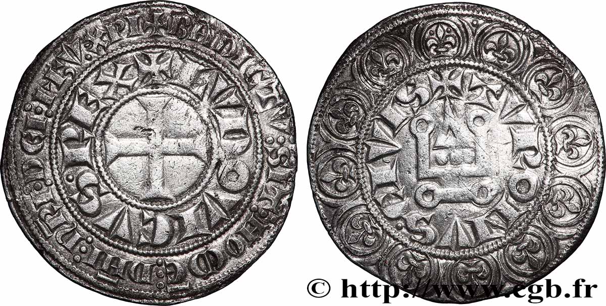 LUDWIG IX &nbsp;SAINT LOUIS&nbsp; Gros tournois s.m. s.l. SS