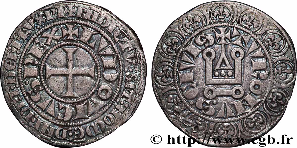 LOUIS IX &nbsp;SAINT LOUIS&nbsp; Gros tournois s.m. s.l. AU/AU