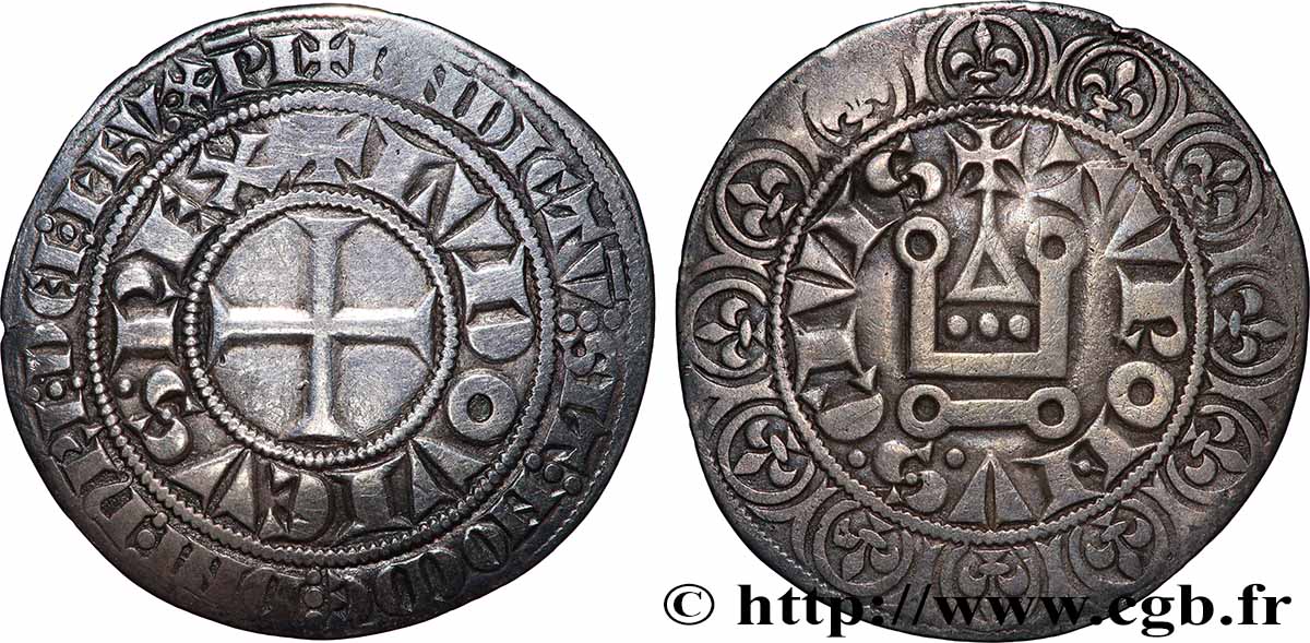 LUDWIG IX &nbsp;SAINT LOUIS&nbsp; Gros tournois s.m. s.l. SS