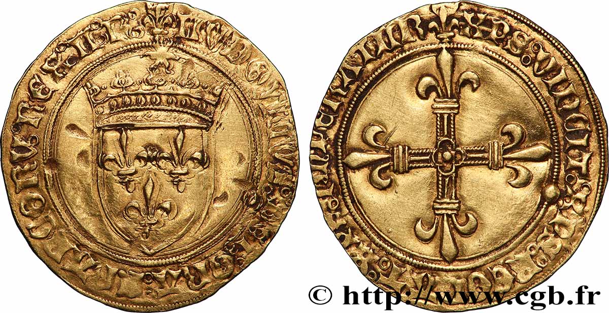 LOUIS XII  Écu d&nbsp;or au soleil s.m. Limoges XF/AU