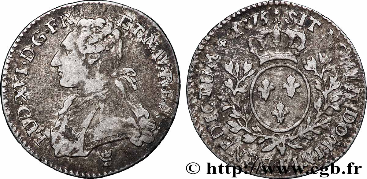 LOUIS XVI Dixième d&nbsp;écu aux branches d&nbsp;olivier 1775 Limoges XF