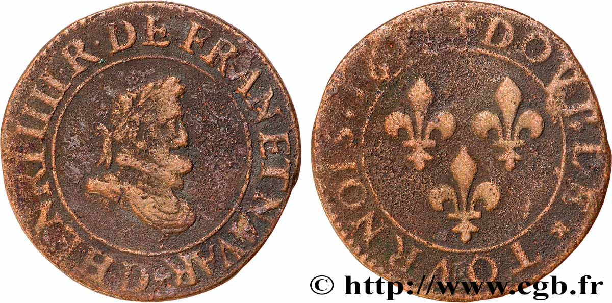 HENRY IV Double tournois s.m. Lyon VF