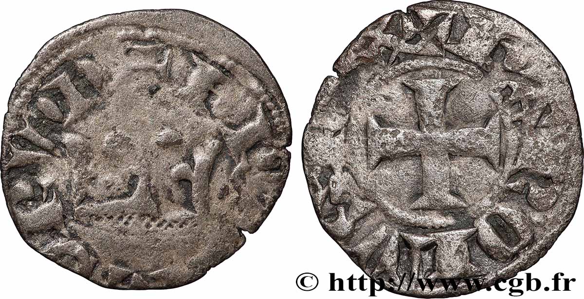 CHARLES IV LE BEL Parisis simple n.d.  TB