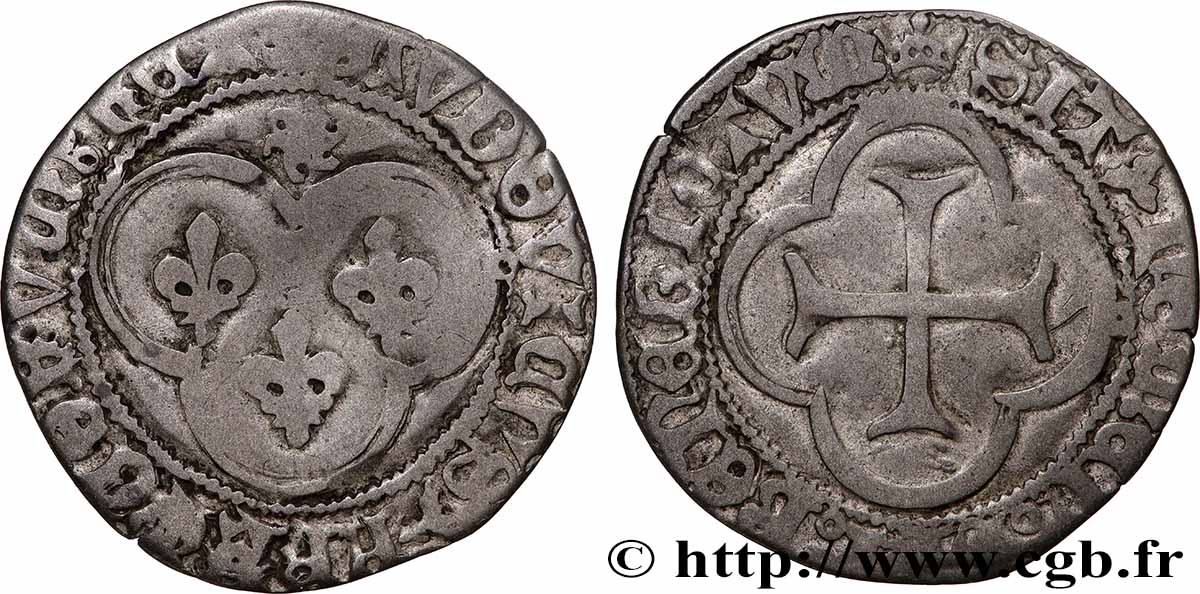LOUIS XI THE &nbsp;CAUTIOUS&nbsp; Blanc au soleil n.d. Toulouse VF