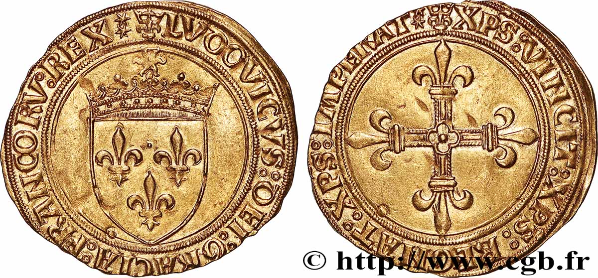 LOUIS XII LE PÈRE DU PEUPLE Écu d&nbsp;or au soleil n.d. Paris TTB+