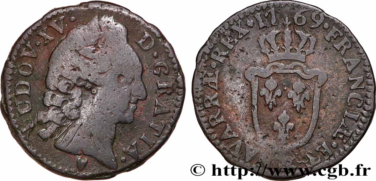 LOUIS XV &nbsp;THE WELL-BELOVED&nbsp; Sol d&nbsp;Aix 1769 Aix-en-Provence MB