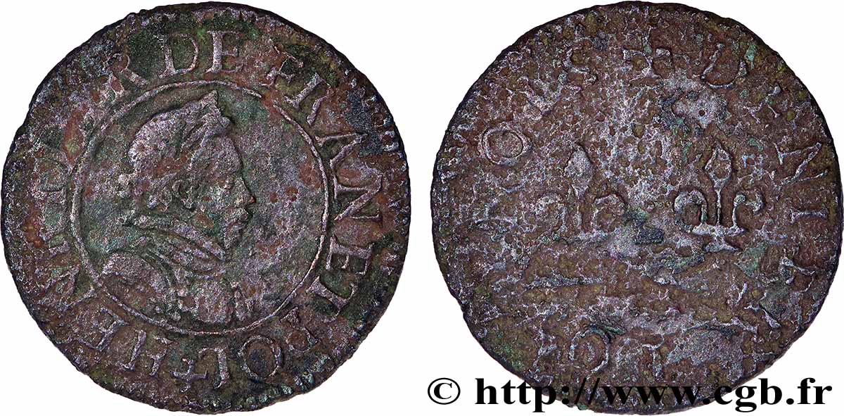 HENRY III Denier tournois n.d. Atelier indéterminé MB/B