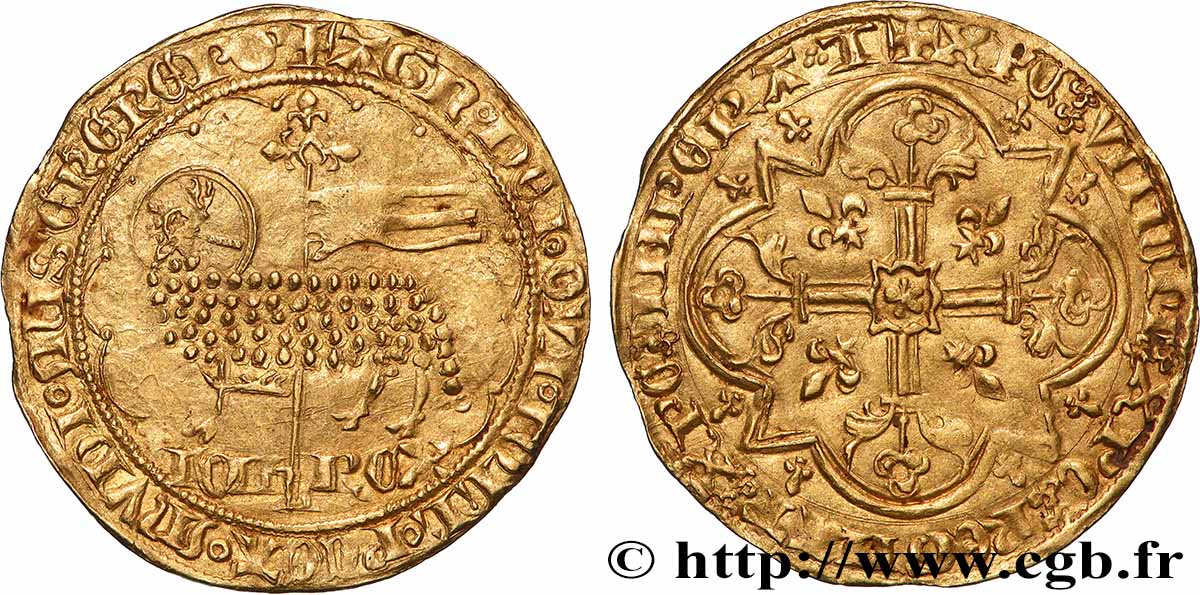 JEAN II LE BON Mouton d’or s.m.  TTB+