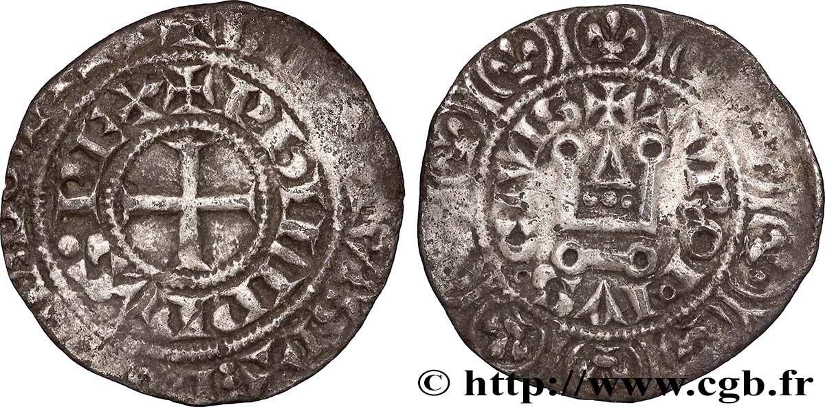 PHILIPP IV &nbsp;THE FAIR&nbsp; Maille tierce à l&nbsp;O rond s.m.  fVZ