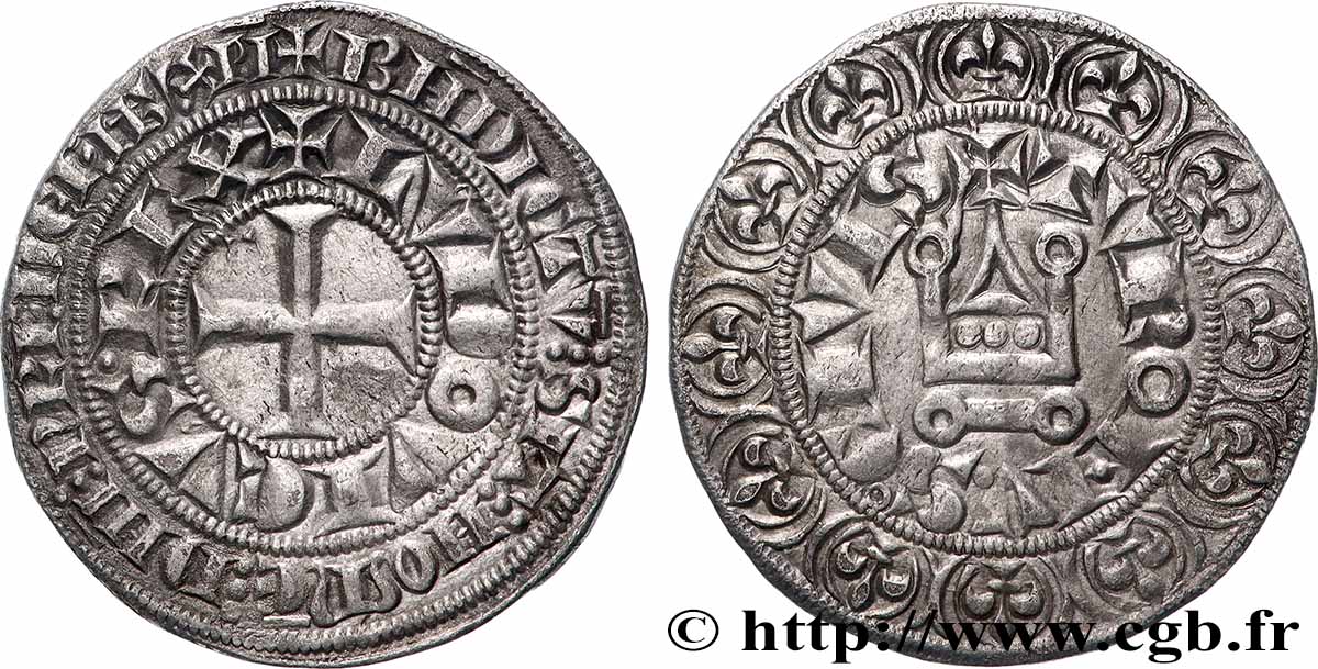 LOUIS IX DIT &nbsp;SAINT LOUIS&nbsp; Gros tournois s.m. s.l. SUP