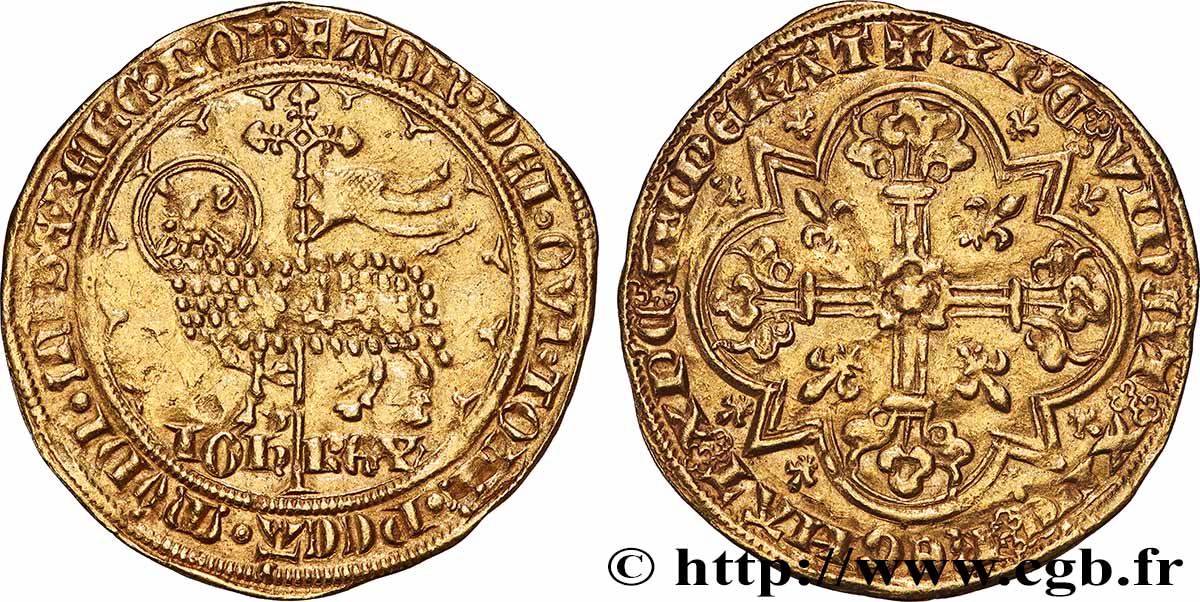 JOHN II &nbsp;THE GOOD&nbsp; Mouton d’or s.m.  AU