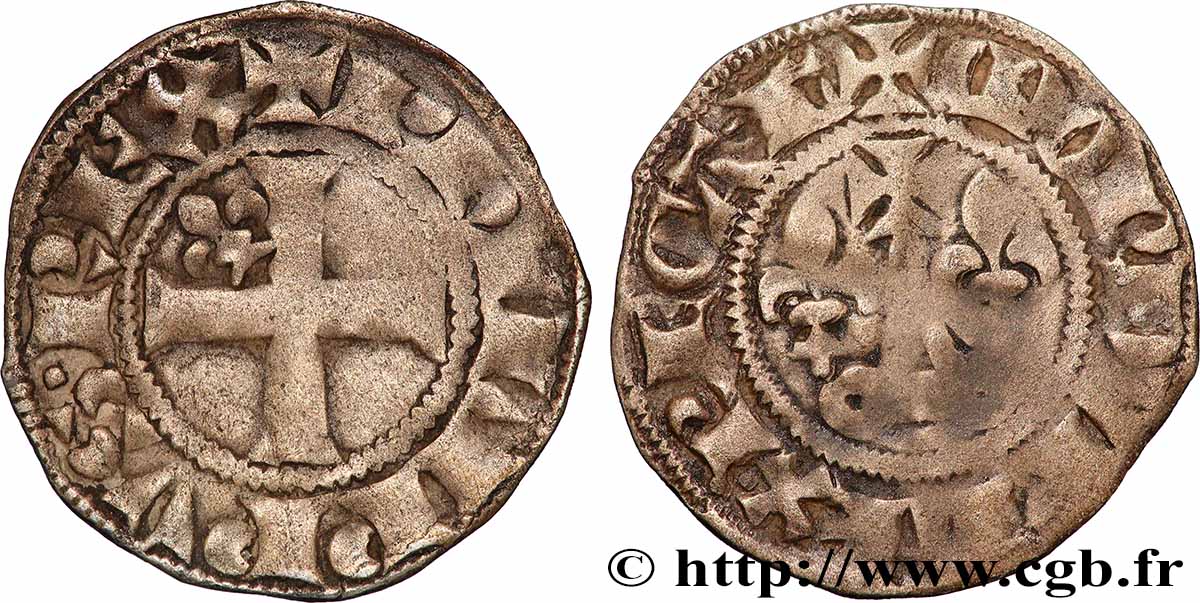 PHILIPPE IV LE BEL Double tournois n.d. s.l. TB+