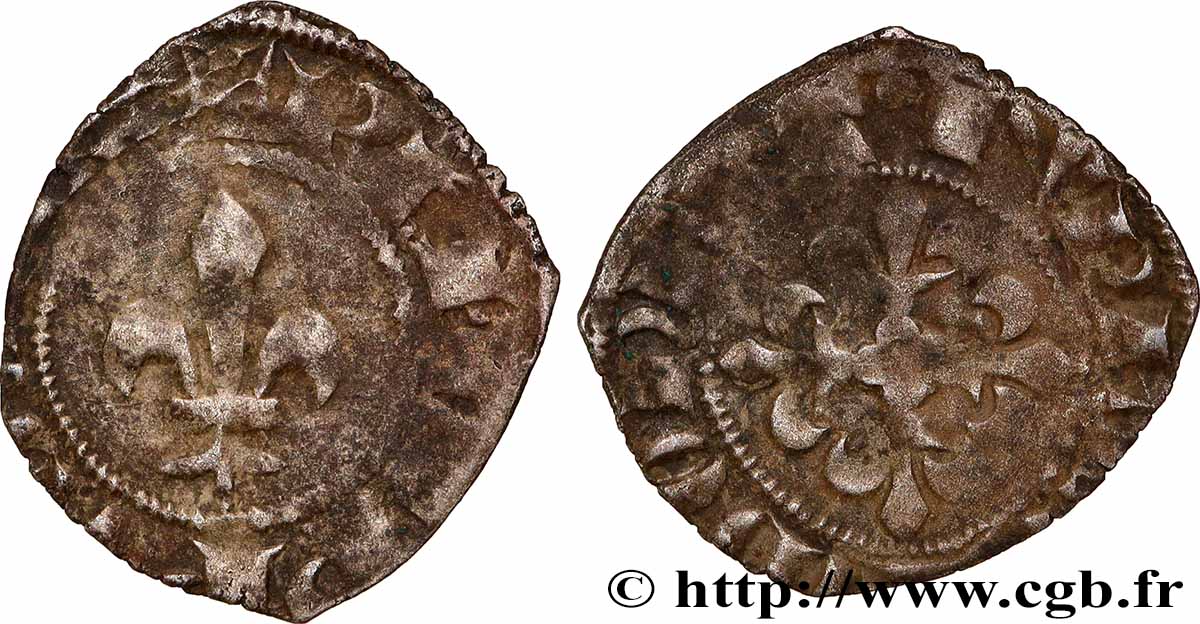 FILIPPO VI OF VALOIS Double parisis, 2e type s.m. s.l. q.BB