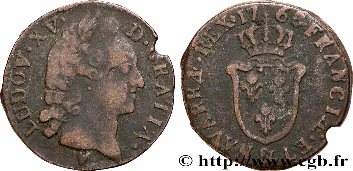 LOUIS XV &nbsp;THE WELL-BELOVED&nbsp; Sol d&nbsp;Aix 1768 Aix-en-Provence MB