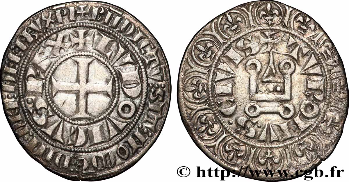 LOUIS IX DIT &nbsp;SAINT LOUIS&nbsp; Gros tournois s.m. s.l. TTB+