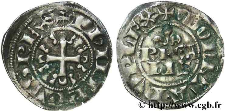 PHILIPPE IV LE BEL Double parisis n.d.  TTB