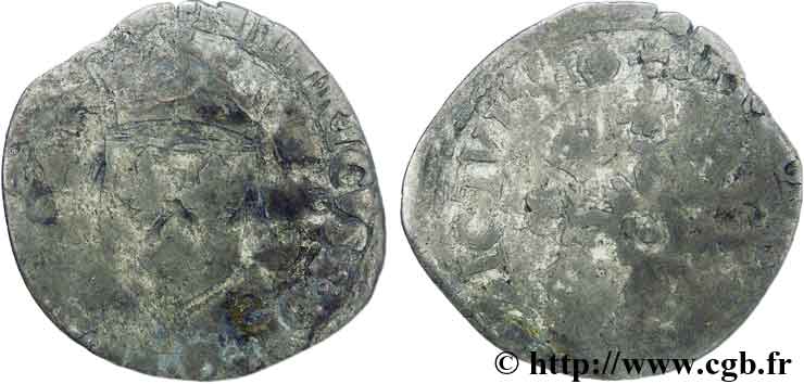 HENRI II Douzain aux croissants 1551 Angers AB