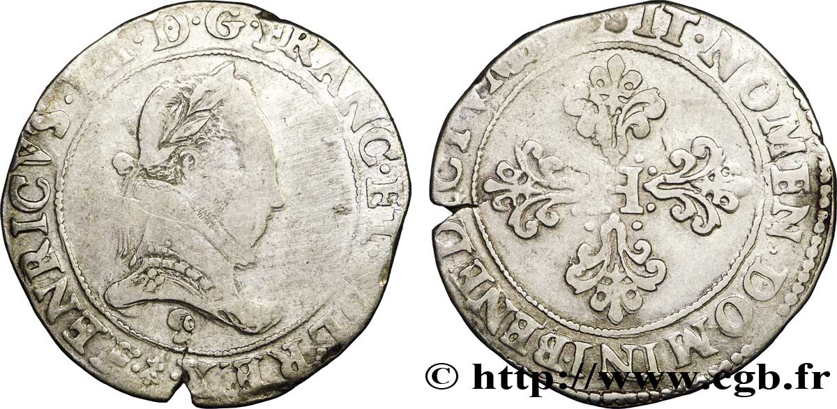 HENRY III Franc au col plat n.d. Rennes MB