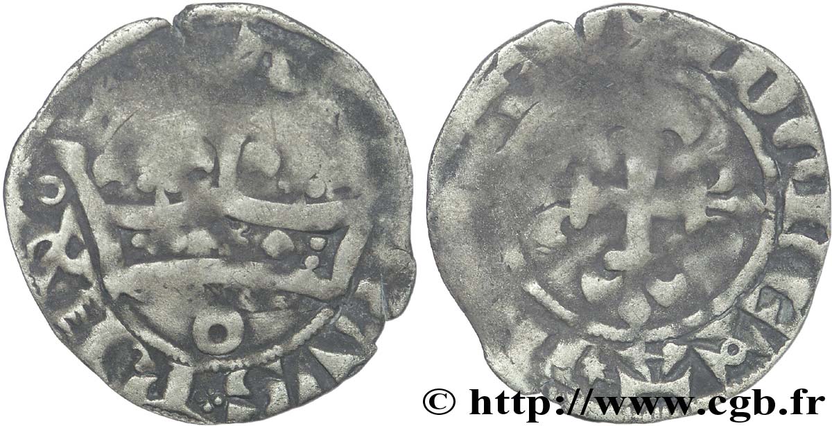 CHARLES IV LE BEL Double parisis n.d.  TTB