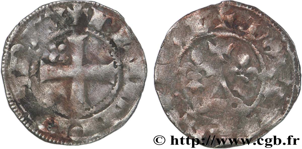 PHILIPPE IV LE BEL Double tournois n.d.  TB