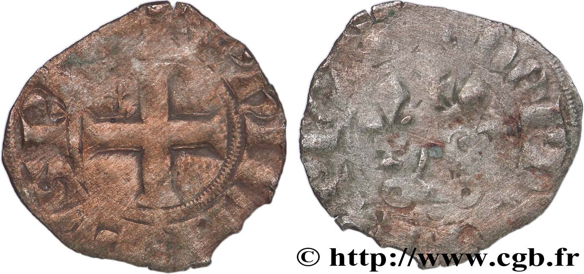 PHILIPPE IV LE BEL Double tournois n.d.  TB