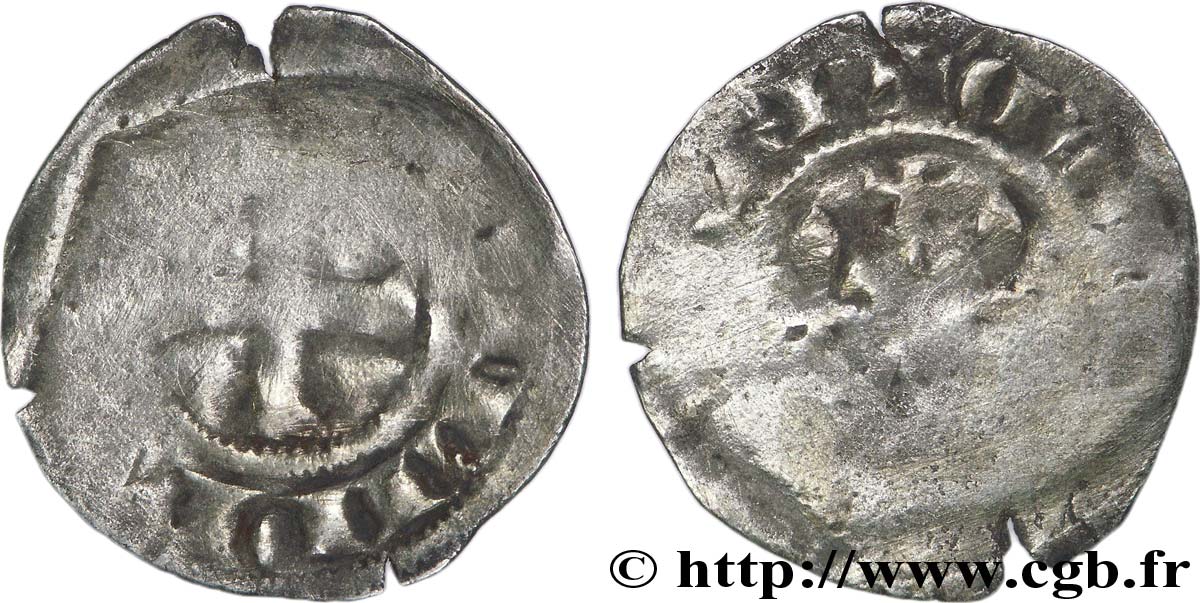 PHILIPPE IV LE BEL Double tournois n.d.  B