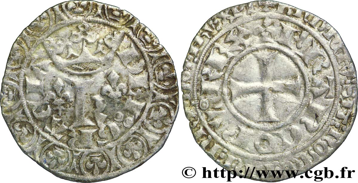 CHARLES V LE SAGE Blanc au K n.d.  TB+