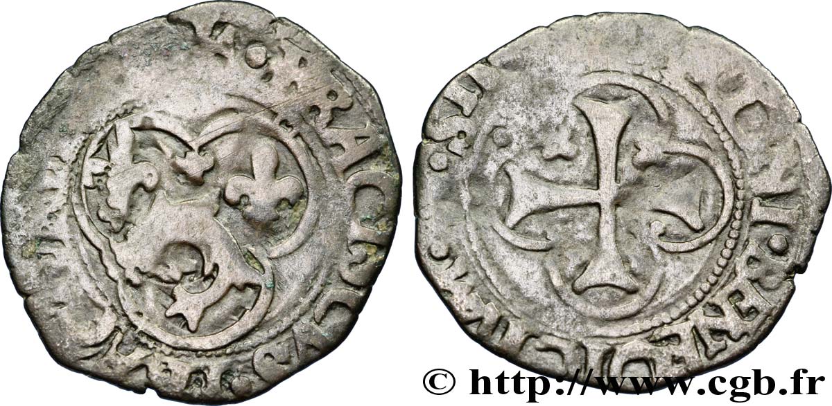 FRANÇOIS IER LE RESTAURATEUR DES LETTRES Double tournois, 1er type n.d. Romans B/B+