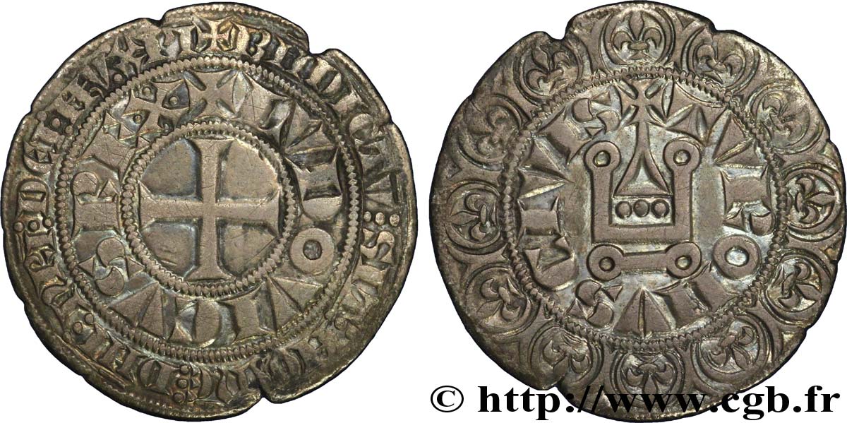 LOUIS IX DIT  SAINT LOUIS  Gros tournois n.d.  TTB/TB+