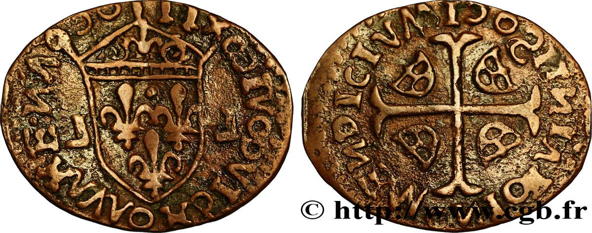 LOUIS XIII LE JUSTE Douzain (émissions illégales) n.d. s.l. TTB