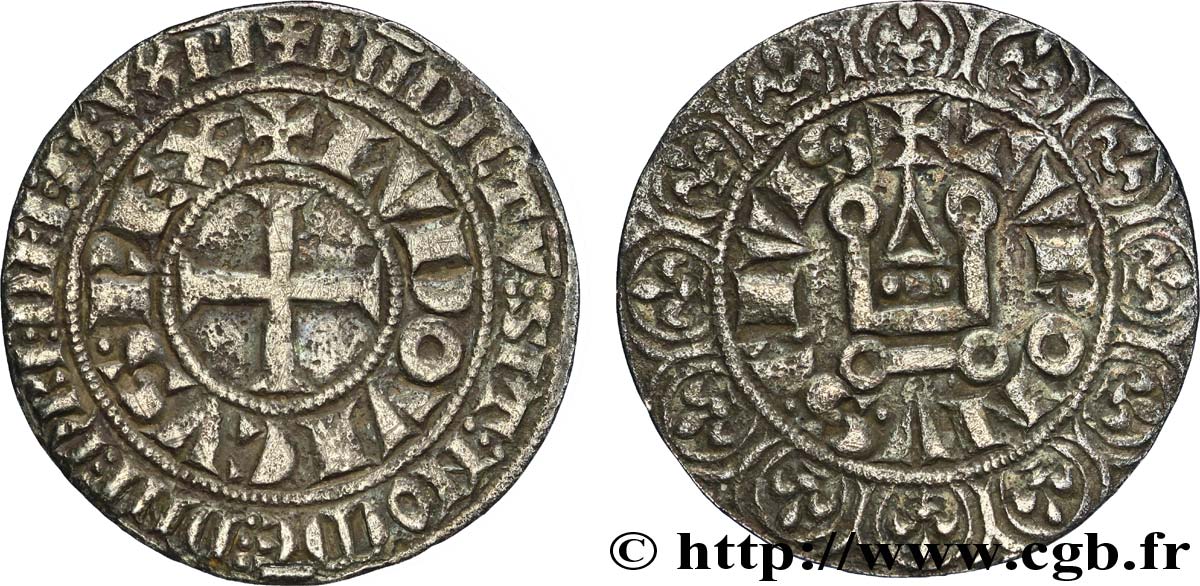 LOUIS IX DIT &nbsp;SAINT LOUIS&nbsp; Gros tournois n.d.   TB